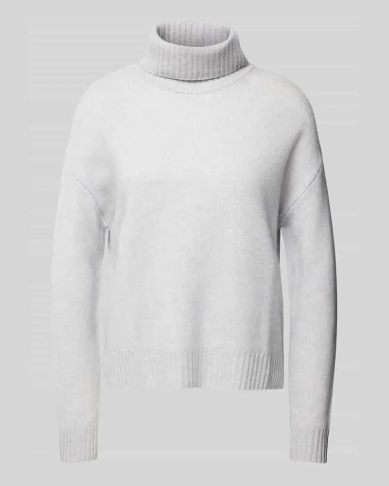 Christian Berg Strickpullover aus reinem Kaschmir Mittelgrau