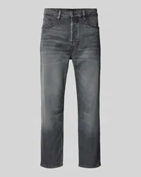 Armedangels Regular Fit Jeans im 5-Pocket-Design Modell 'AAUSTIN Anthrazit