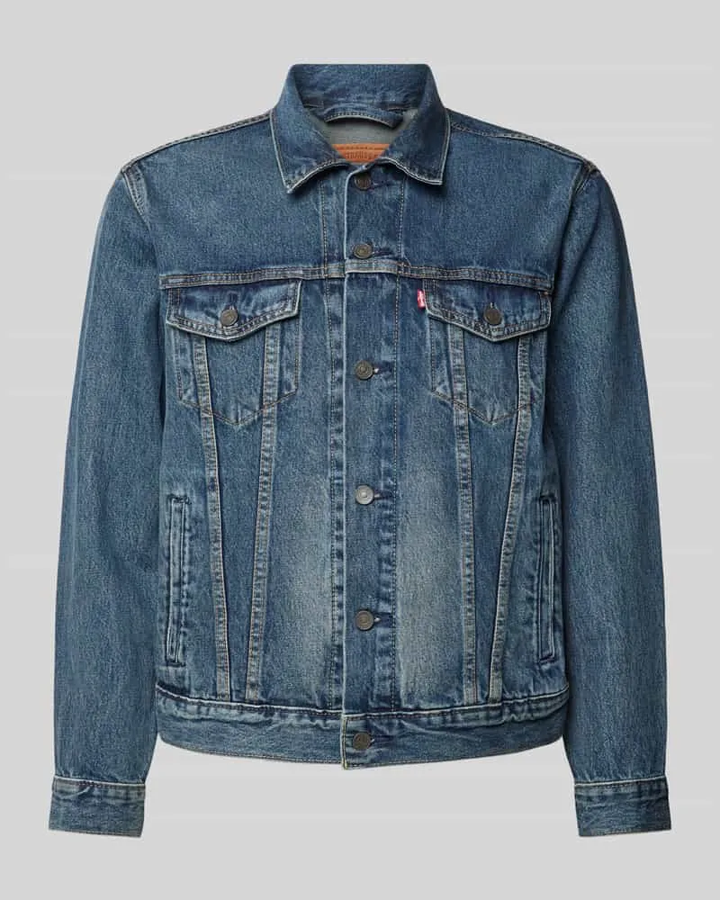 Levi's Jeansjacke mit Brusttaschen Modell 'THE TRUCKER Jeansblau