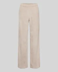 MAC Jeans Cordhose mit Teilungsnähten Modell 'CHIARA Beige