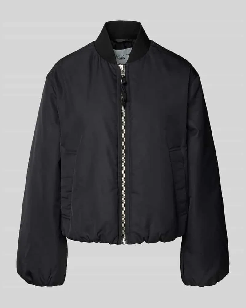 Marc O'Polo Regular Fit Blouson mit Ballonärmeln Black