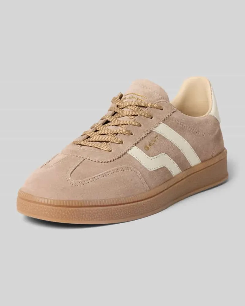 Gant Sneaker aus reinem Leder Modell 'Cuzima Hellbraun