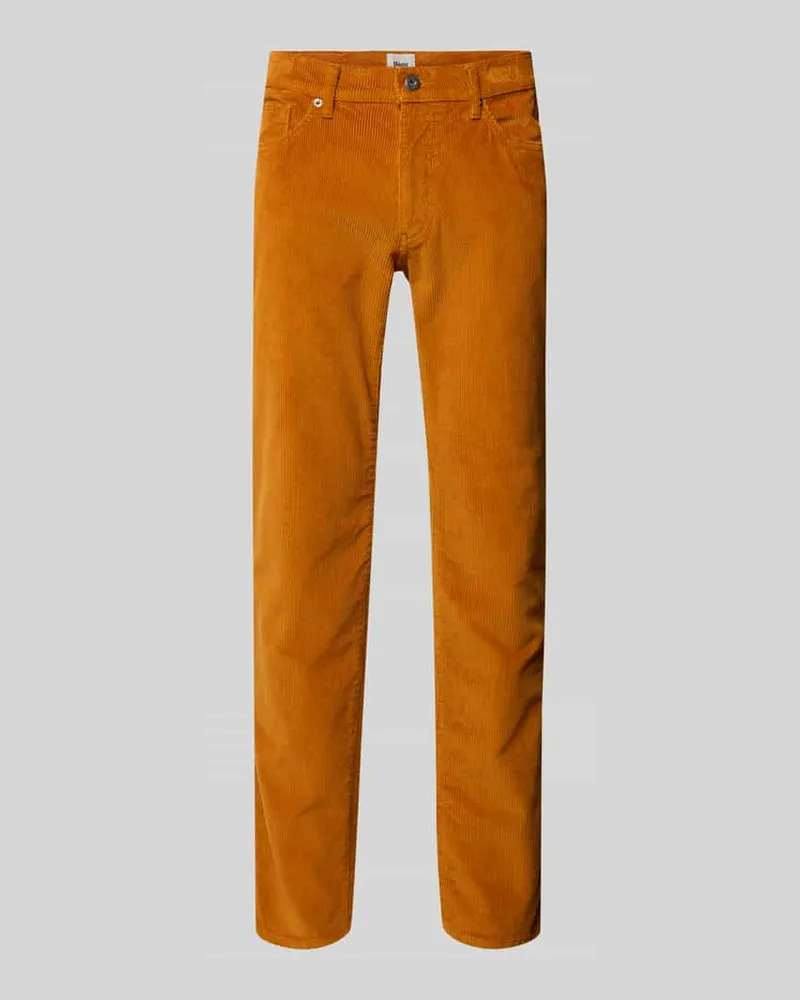Brax Cordhose mit 5-Pocket-Design Modell 'Cadiz Gelb