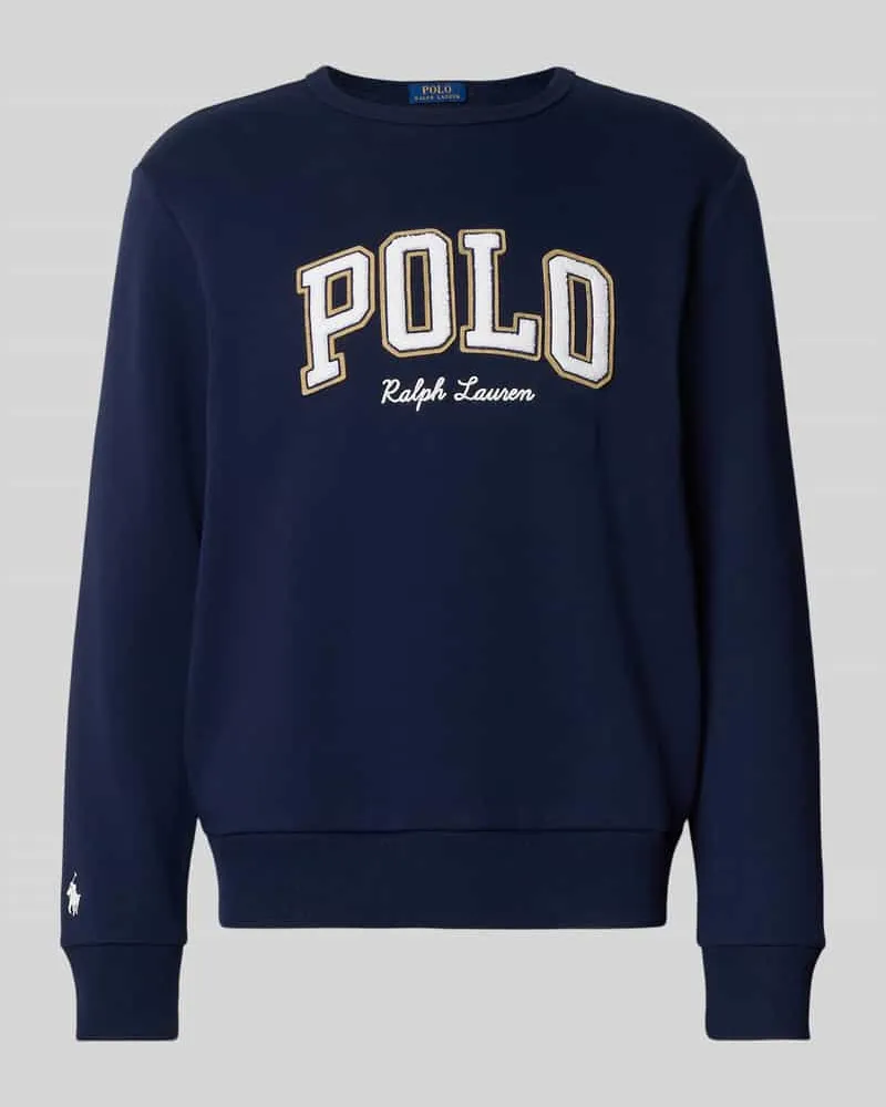 Ralph Lauren Loose Fit Sweatshirt aus Baumwoll-Mix Marine