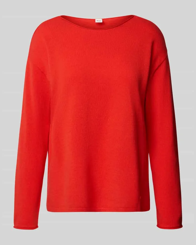Brax Wollpullover mit Kaschmir-Anteil Modell 'STYLE.LIZ Dunkelorange