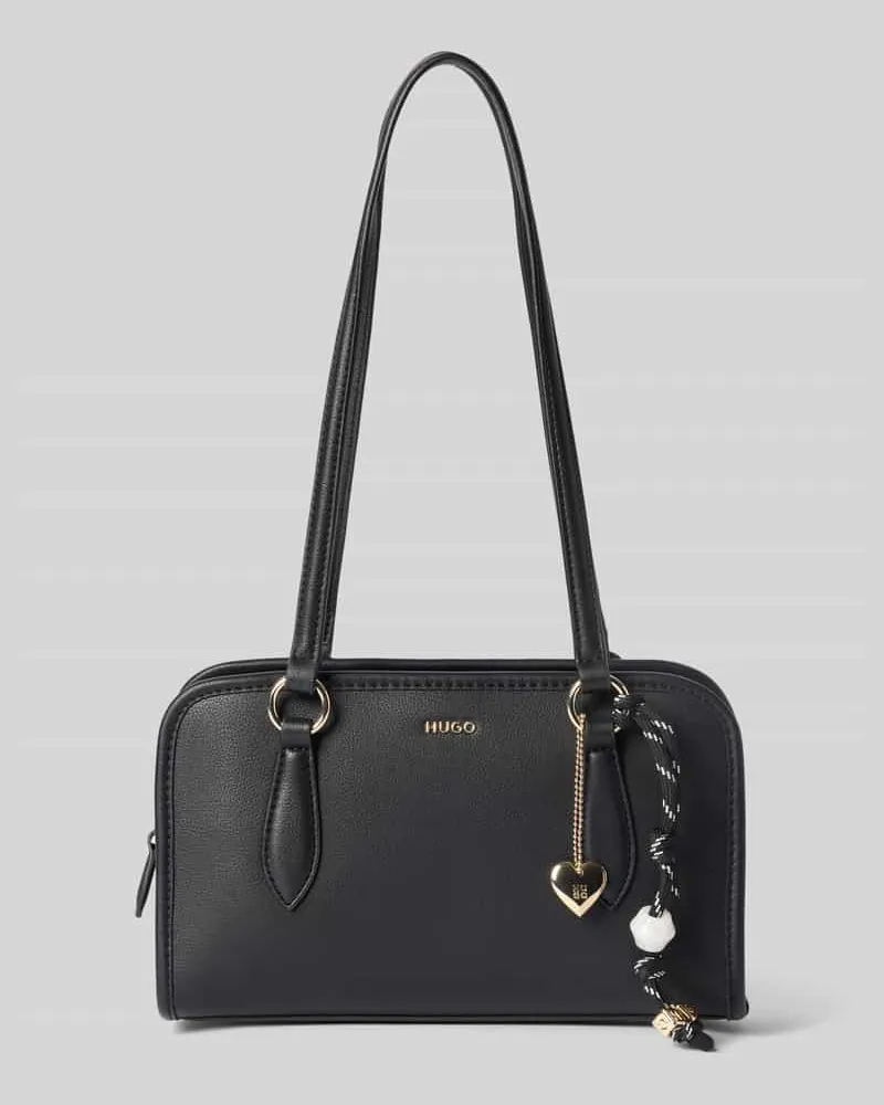 HUGO BOSS Umhängetasche mit abnehmbarem Schulterriemen Modell 'Clioh_Tote SM Black