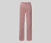Cordhose mit weitem Bein und Eingrifftaschen