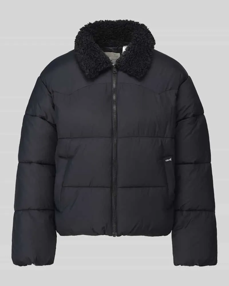 Levi's Steppjacke mit Teddykragen Black