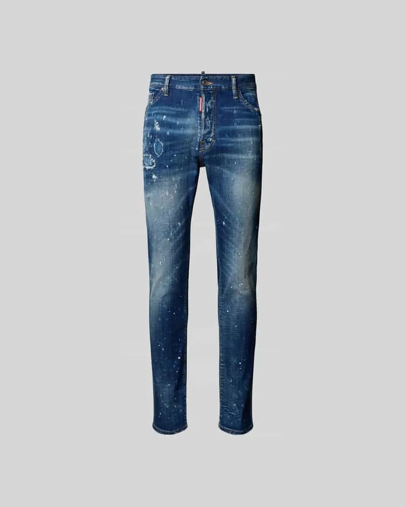 Dsquared2 Jeans mit 5-Pocket-Design Blau