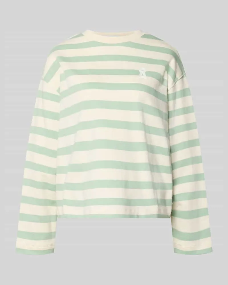 Armedangels Oversized Fit Sweatshirt aus reiner Bio-Baumwolle Modell 'ICONIC A FRANKAA Mint