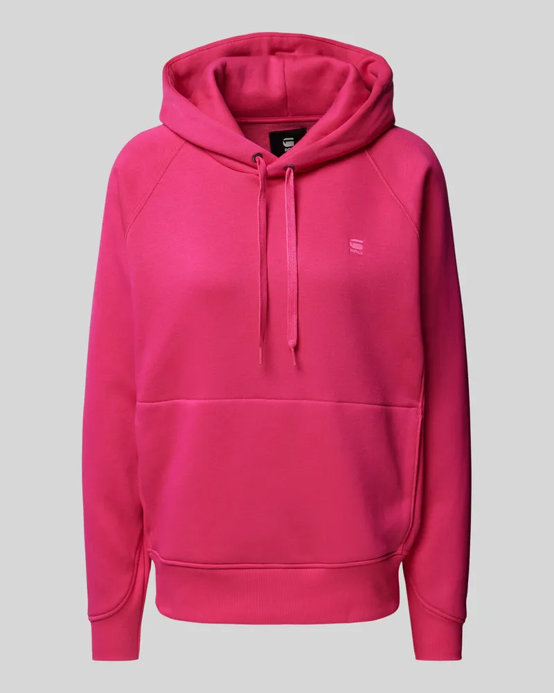 G-STAR RAW Hoodie mit Logo-Stitching Pink