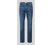 Regular Slim Jeans mit Label-Detail Modell 'Josh