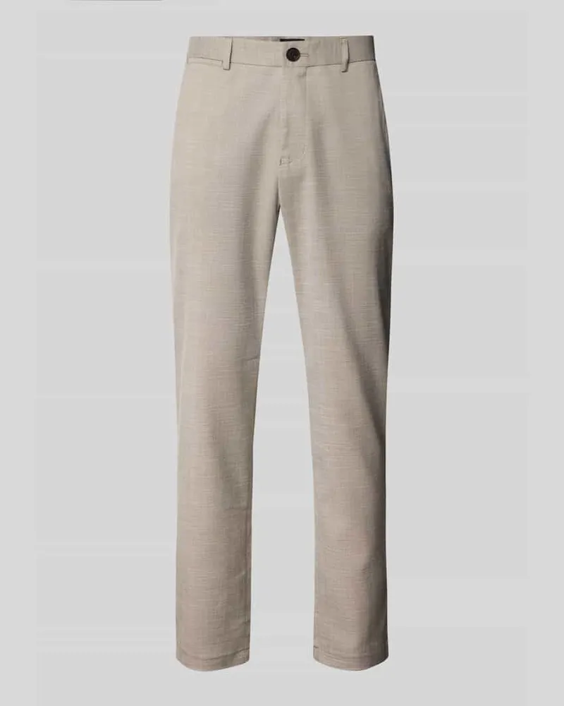 Matinique Chino mit französischen Eingrifftaschen Modell 'liam Beige