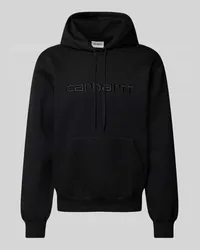 Carhartt WIP Hoodie mit Label-Stitching Black