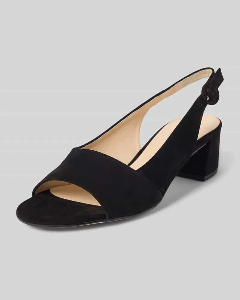 Högl Sandalette mit Blockabsatz Black