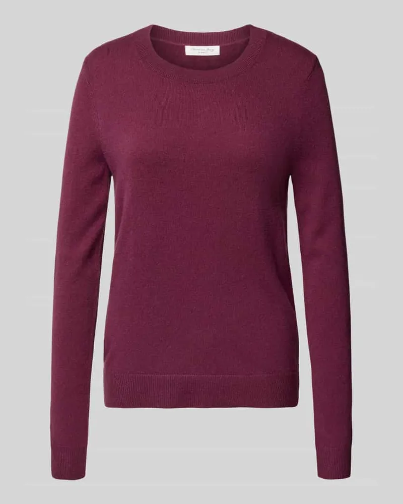 Christian Berg Strickpullover aus reinem Kaschmir Bordeaux