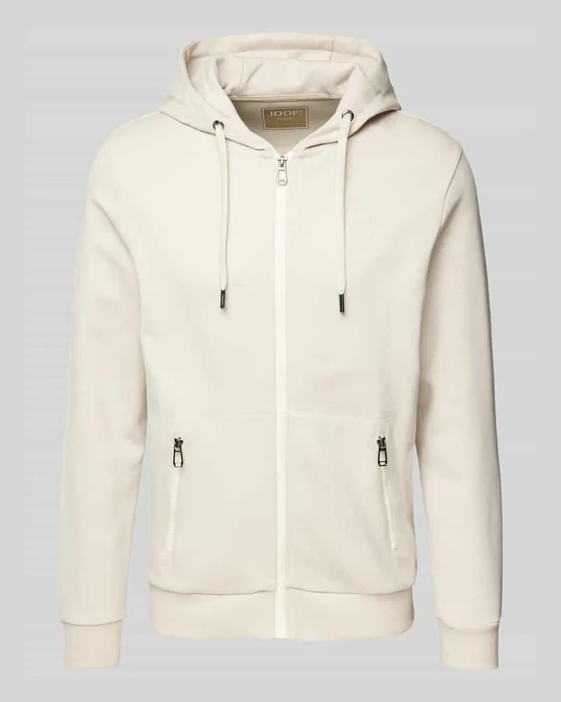 JOOP! Sweatjacke mit Kapuze Modell 'Baldo Beige