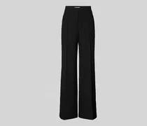 Wide Leg Stoffhose mit Strukturmuster Modell 'AGATHA