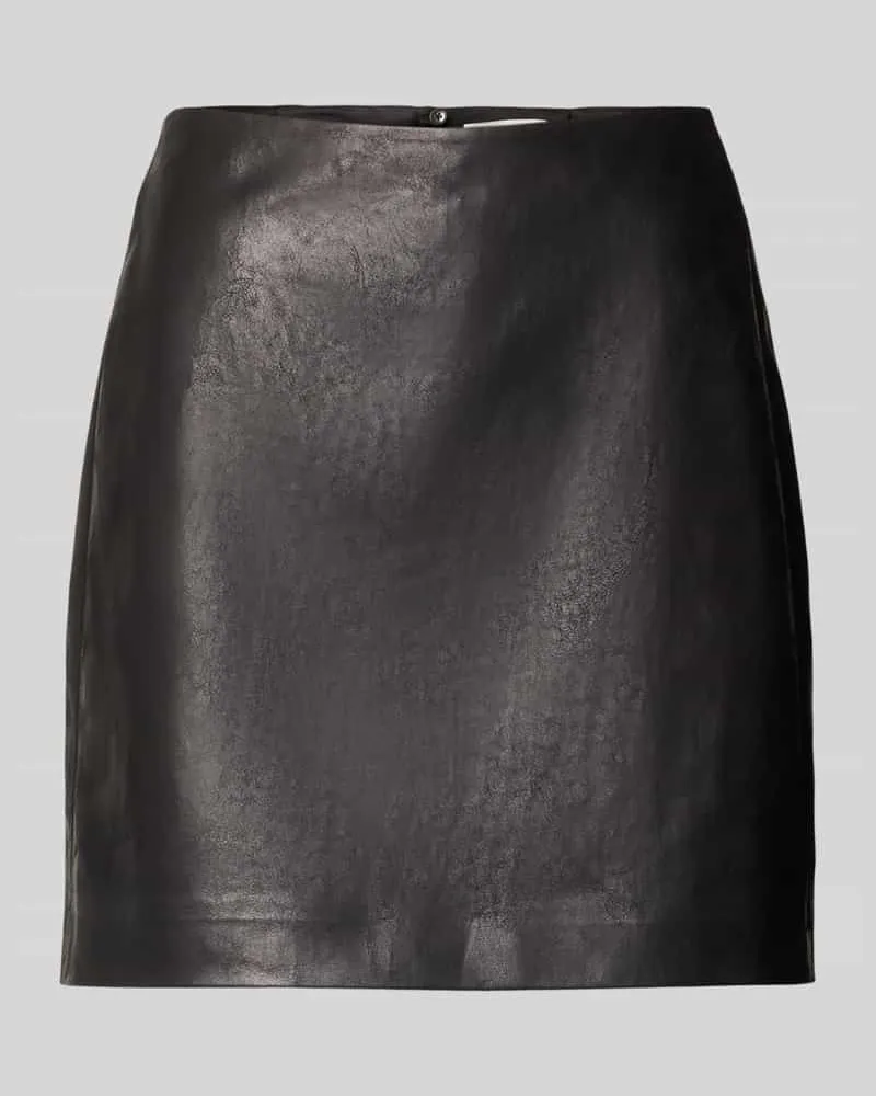 Drykorn Minirock in Leder-Optik Modell 'GENTILIE Black