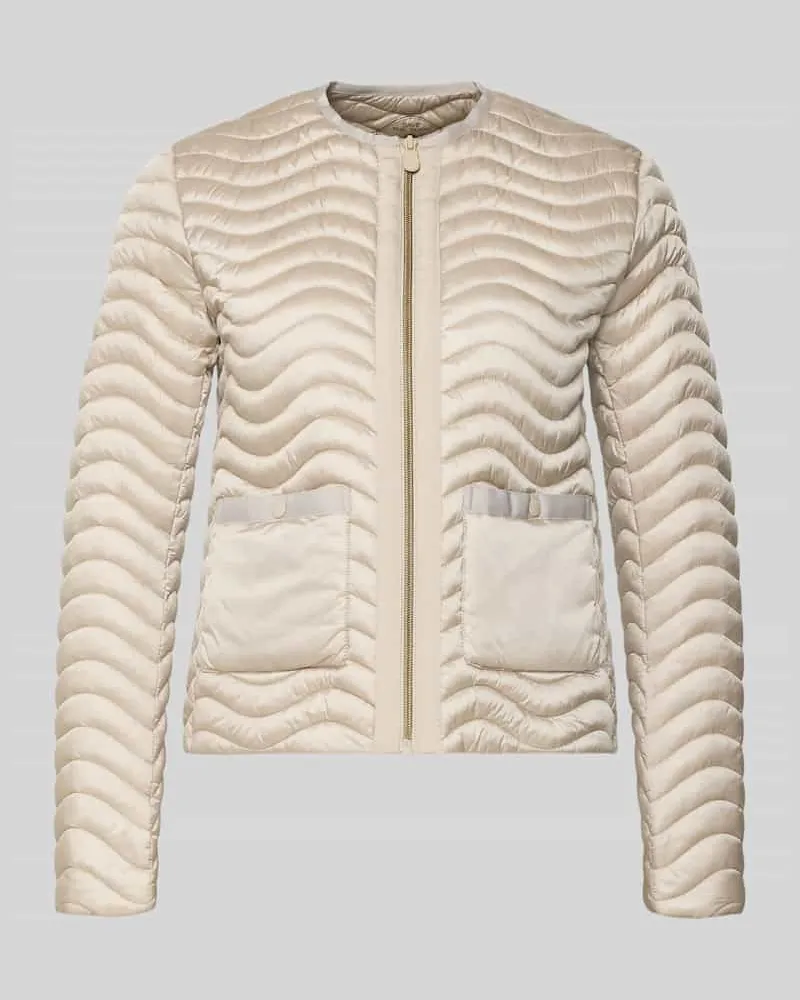 Save The Duck Slim Fit Steppjacke mit aufgesetzten Taschen Modell 'Tamina Sand