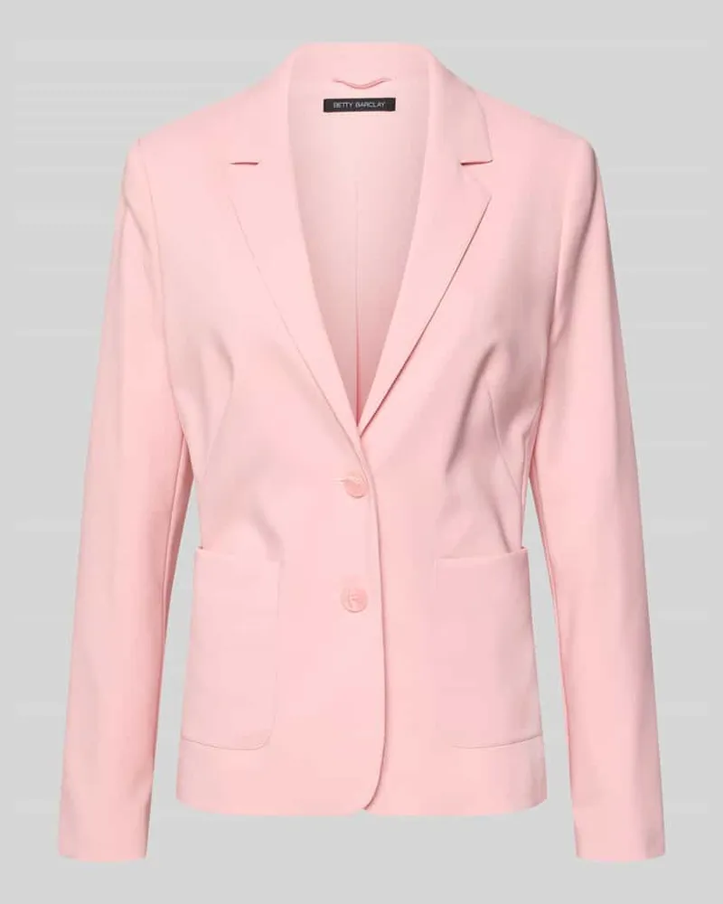 Betty Barclay Slim Fit Blazer mit Reverskragen Rose