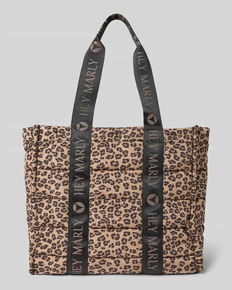 Hey Marly Handtasche in Stepp-Optik Modell 'Best Buddy Sand