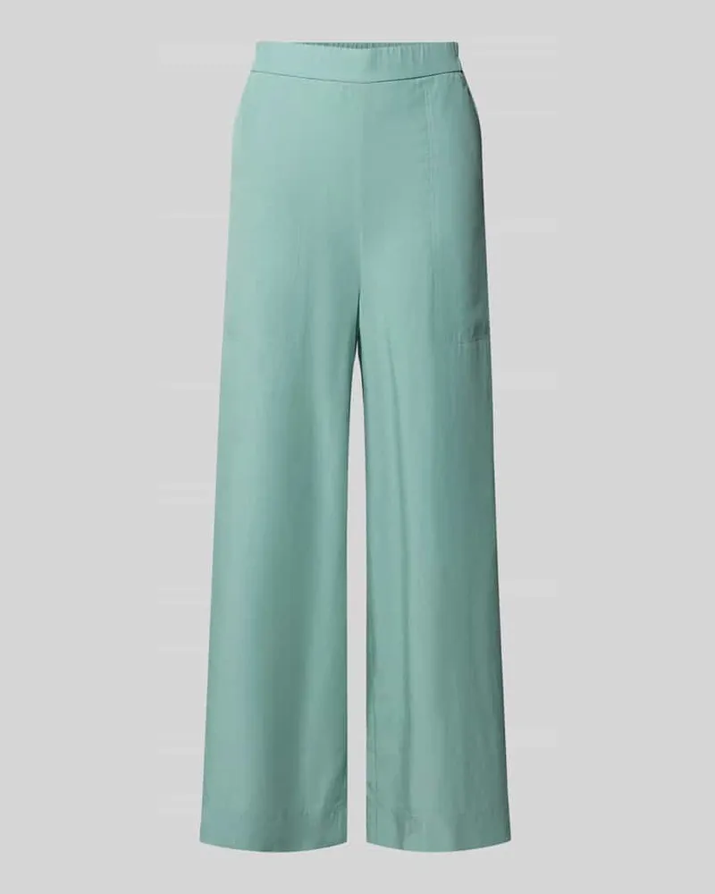 Marc O'Polo Wide Leg Culotte aus Lyocell-Leinen-Mix Mint