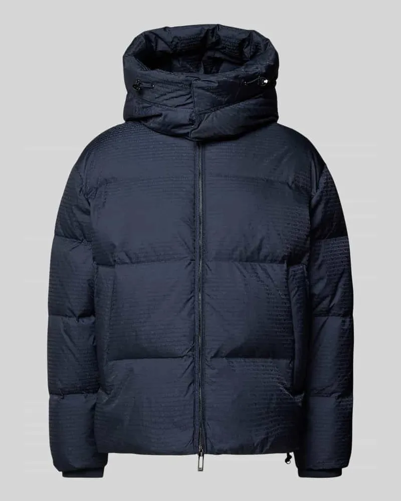 Emporio Armani Steppjacke mit Zweiwege-Reißverschluss Marine