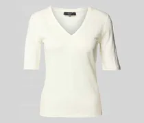 T-Shirt mit V-Ausschnitt Modell 'OPZIONE