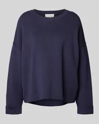 Juvia Sweatshirt mit Rundhalsausschnitt Marine