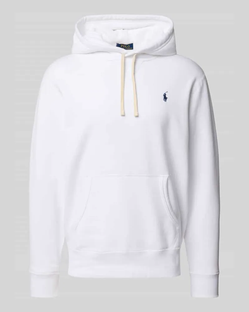Ralph Lauren Hoodie mit Logo-Stitching Weiss