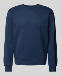 Marc O'Polo Regular Fit Sweatshirt aus reiner Bio-Baumwolle Rauchblau