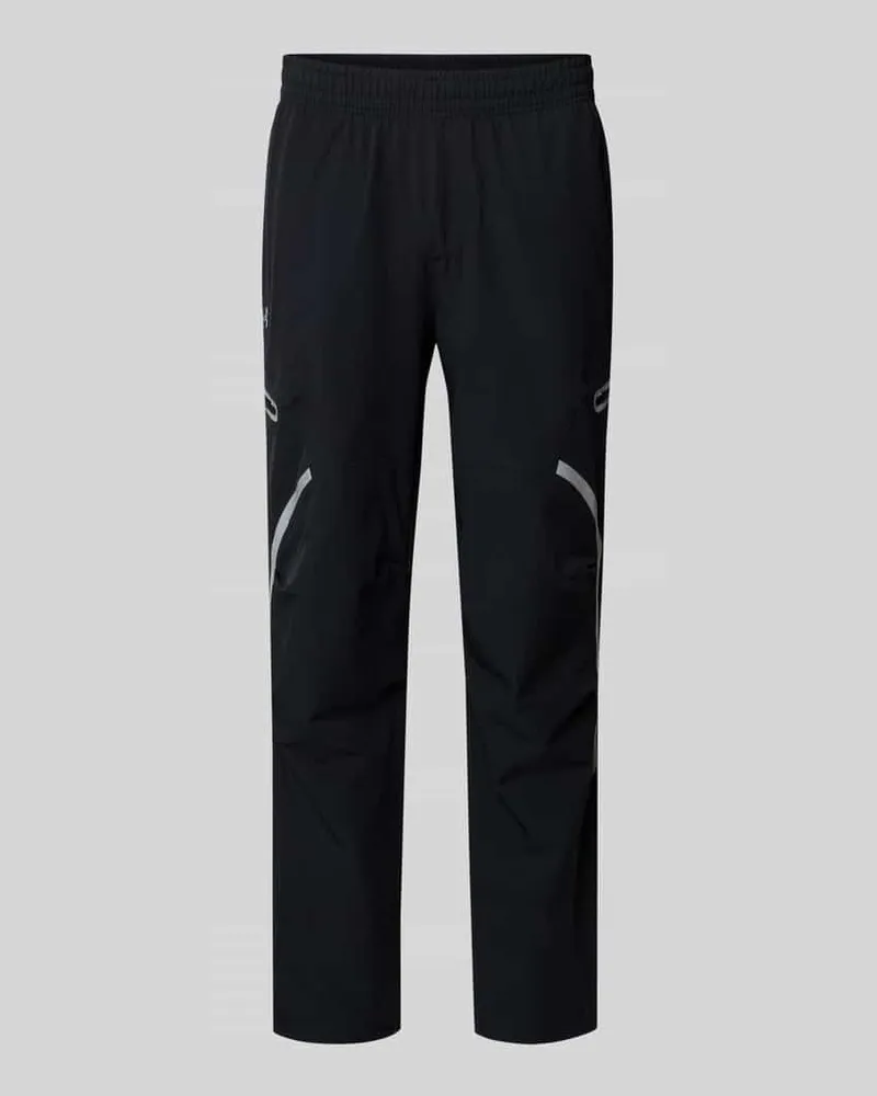 Under Armour Regular Fit Sweatpants mit Logo-Print Modell 'Unstoppable Black