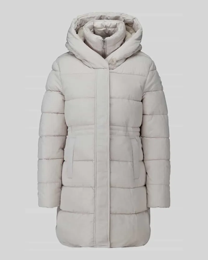 Tom Tailor Steppmantel mit wärmender Kapuze Beige