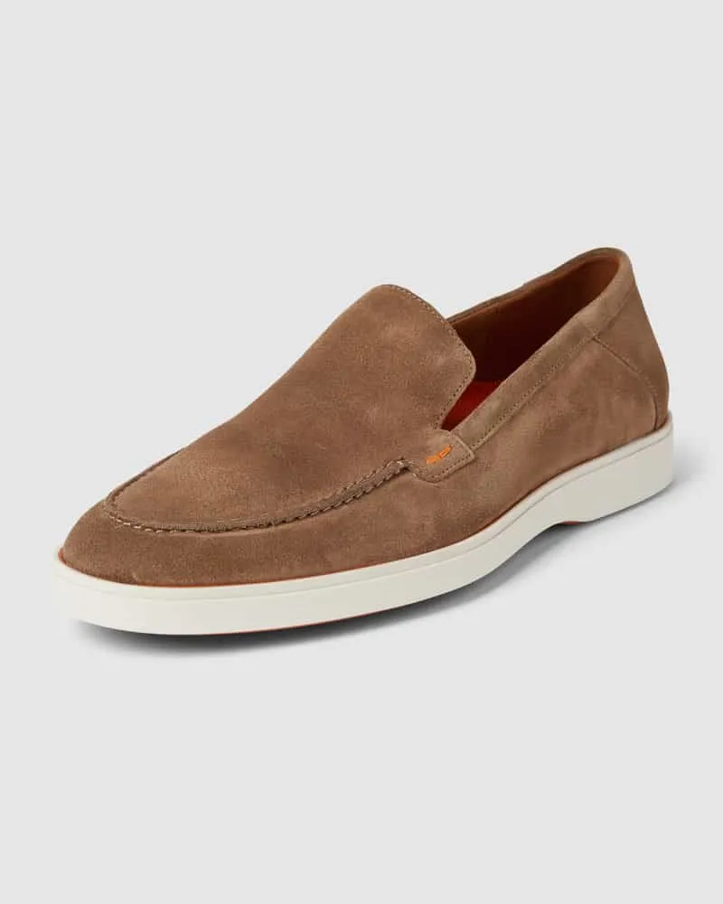 Lloyd Loafers aus Leder Modell 'HUNTER Beige