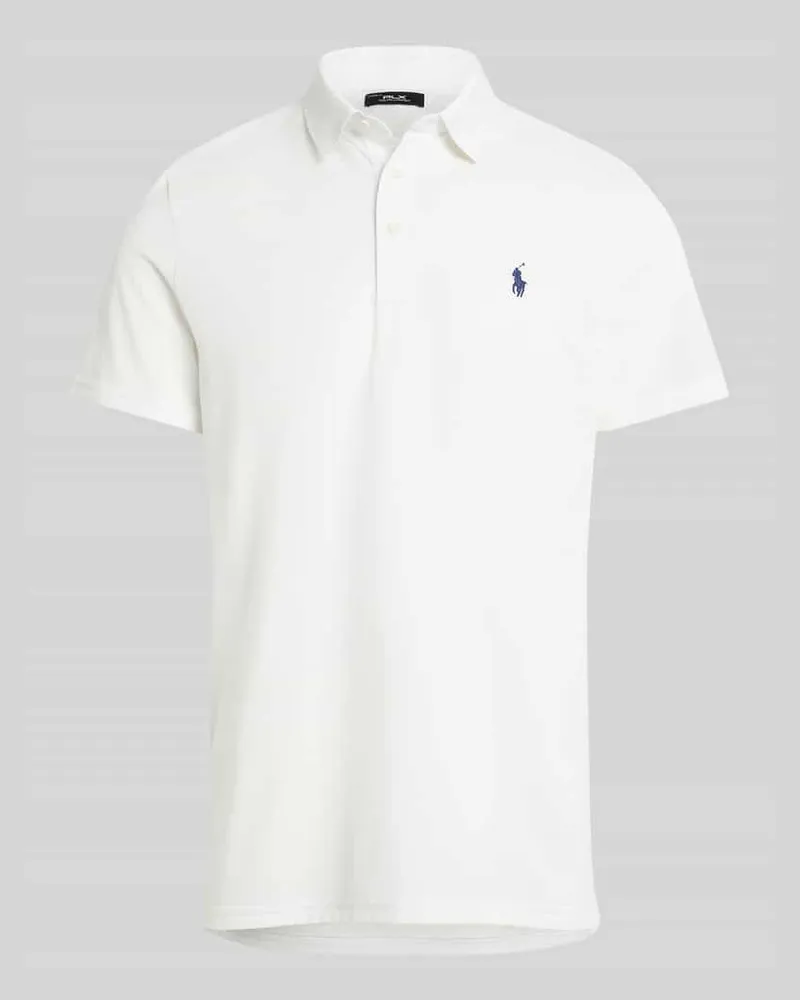 Ralph Lauren Regular Fit Poloshirt aus Baumwoll-Mix Modell 'TOUR PIQUE Offwhite