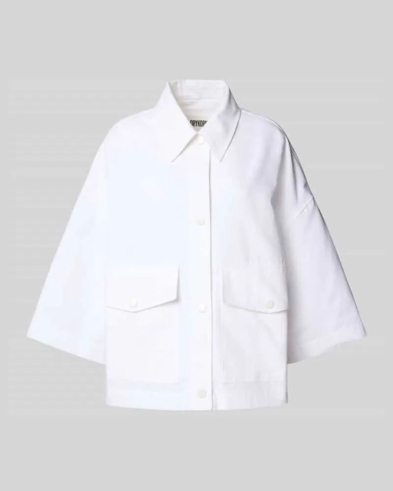 Drykorn Blazer mit aufgesetzten Pattentaschen Modell 'ANS Weiss