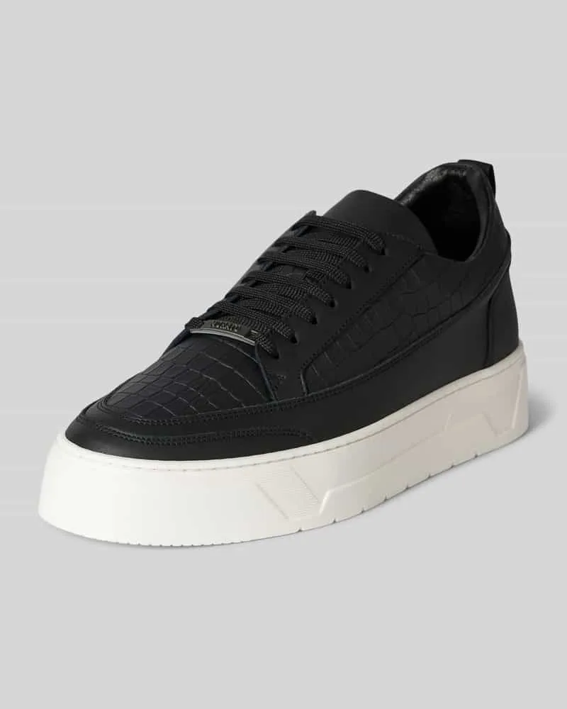 Antony Morato Sneaker mit Label-Detail Modell 'FLINT ANIMAL Black