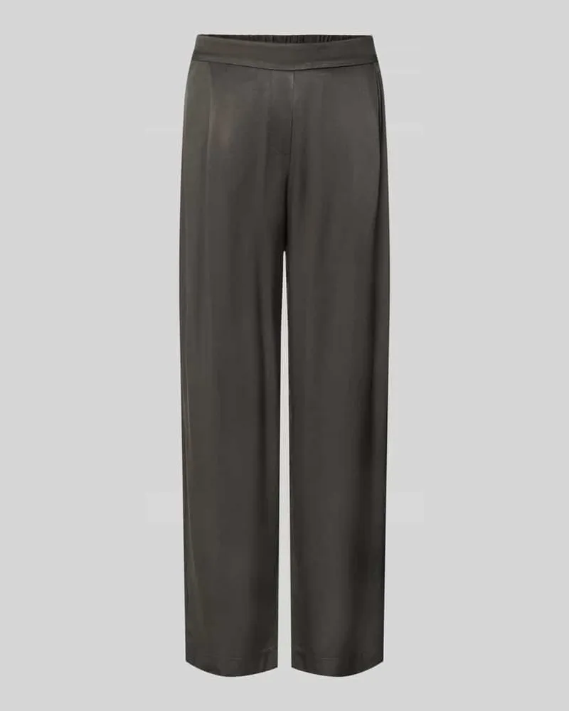 someday. Straight Fit Stoffhose aus reiner Viskose Modell 'Cisilia Oliv