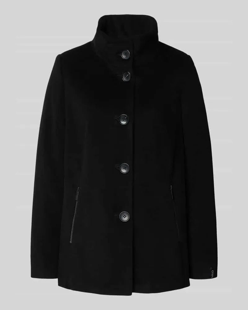 Milo Coats Wolljacke mit Kaschmir-Anteil Modell 'JANNA Black