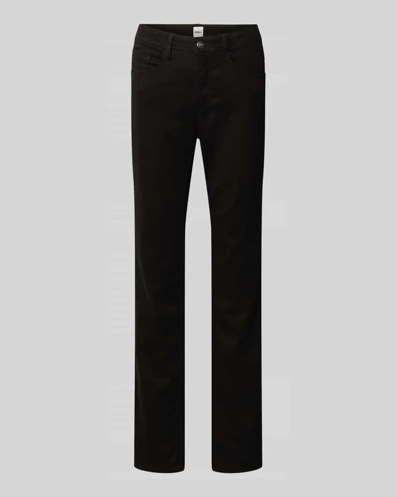 Brax Slim Fit Jeans im 5-Pocket-Design Modell 'STYLE.MARY Black