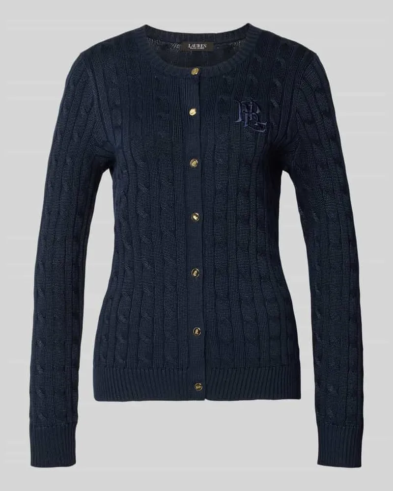 Ralph Lauren Cardigan mit Logo-Stickerei Marine