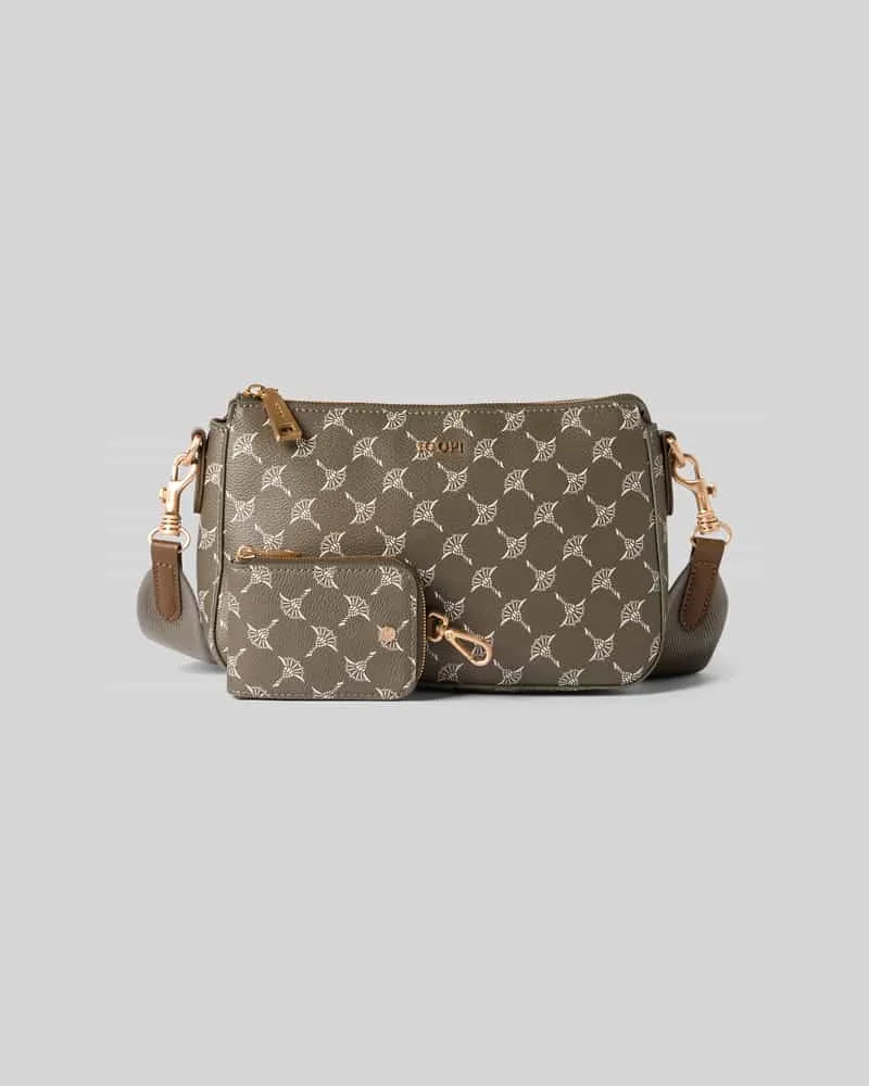 JOOP! Crossbody Bag mit Label-Detail Modell 'jasmina Schlamm