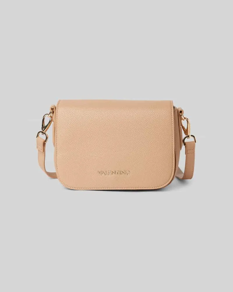 Valentino Garavani Handtasche mit Label-Applikation Modell 'BRIXTON Beige