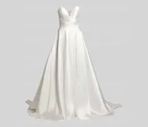 Regular Fit Brautkleid mit Zierknopfleiste