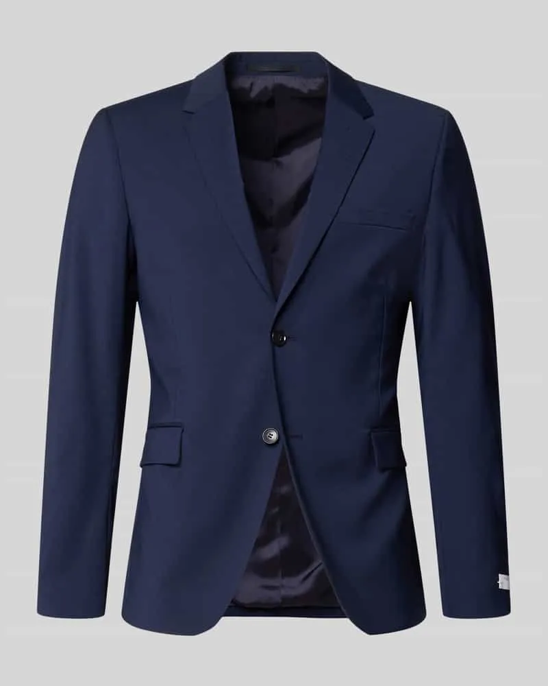 Tiger of Sweden Slim Fit 2-Knopf-Sakko mit Pattentaschen Modell 'JAMIE Royal