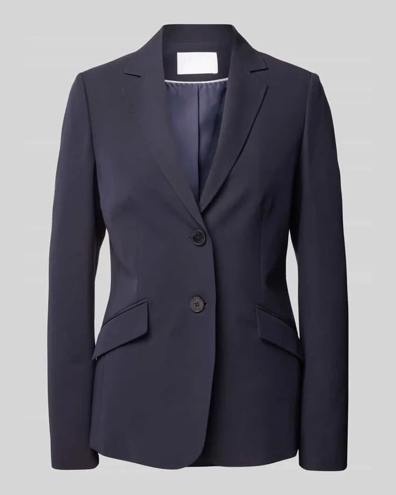 JAKE*S Blazer in unifarbenem Design Marine