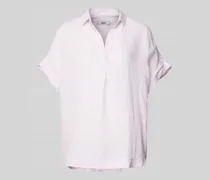 Regular Fit Leinenblusenshirt mit Kappärmeln Modell 'DERRY