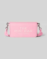 Marc Jacobs Crossbody Bag aus echtem Leder Pink