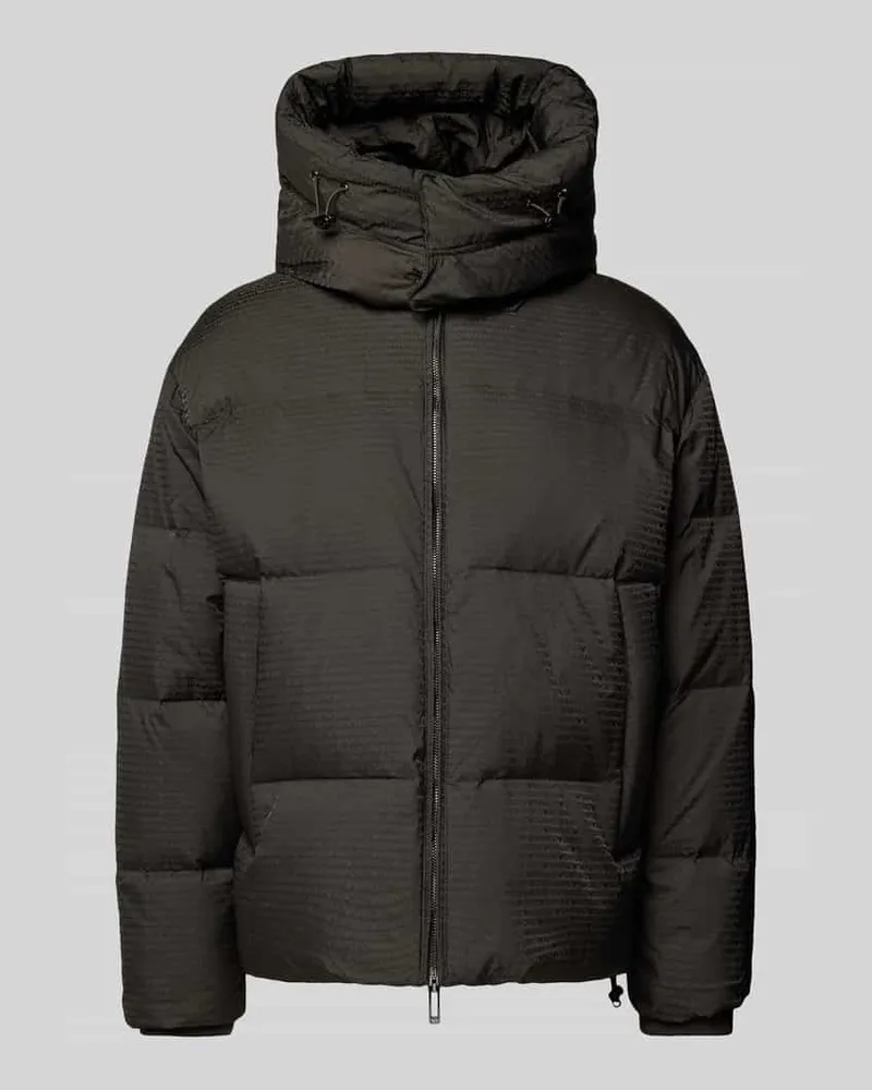 Emporio Armani Steppjacke mit Zweiwege-Reißverschluss Oliv